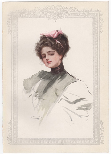 Bachelor Belles by Harrison Fisher (1908)